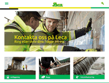 Tablet Screenshot of leca.se